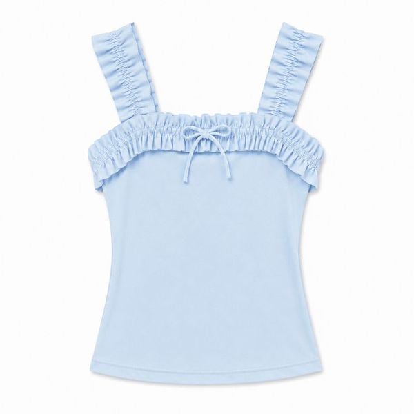 Blue Bow Top