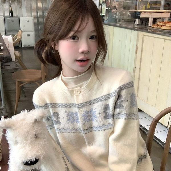 Snow flakes ( Sky blue )