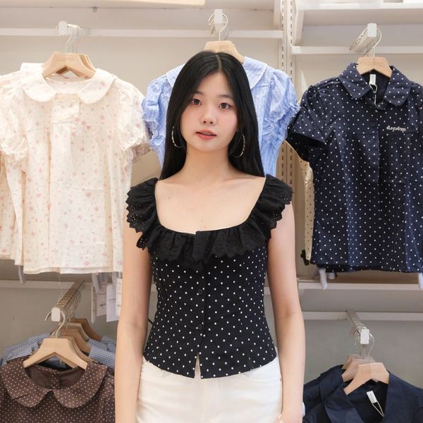 Charming Lace Top Black
