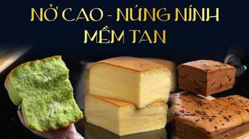 Khóa học: Cách làm 7 vị Castella Đài Loan Núng Nính 