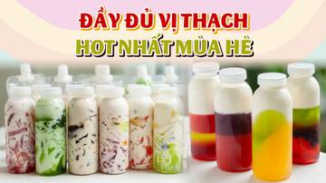 Khóa học: Cách làm Thạch Kem Sữa hot trend