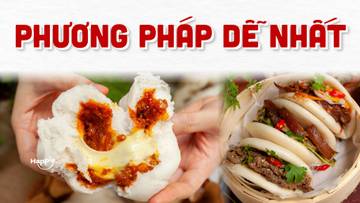 Khóa học: Cách làm bánh bao TRẮNG - MỀM - XỐP đơn giản