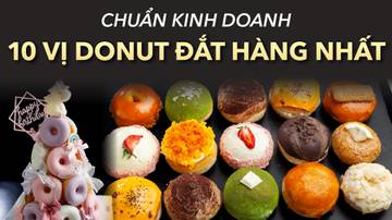 Khóa học: Cách làm DONUT NÂNG CAO đắt hàng nhất (kinh doanh)
