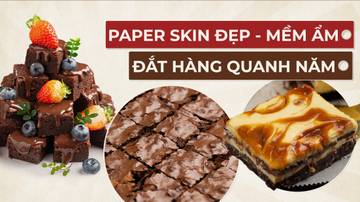 Khóa học: Cách làm Brownie Chuẩn Kinh doanh 