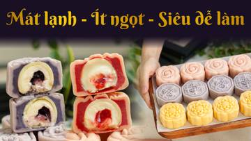 Khóa học Bánh dẻo lạnh nhân Kem phomai Hoa quả