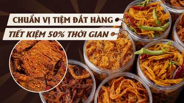 Khóa học: Khô gà - Khô bò - Khô heo chuẩn vị, dễ làm