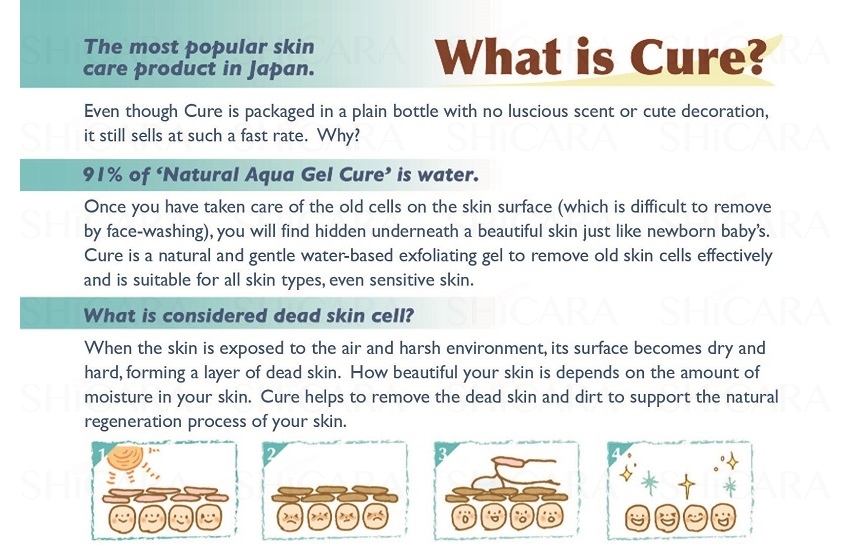 Cure Natural Aqua Gel (250ml)