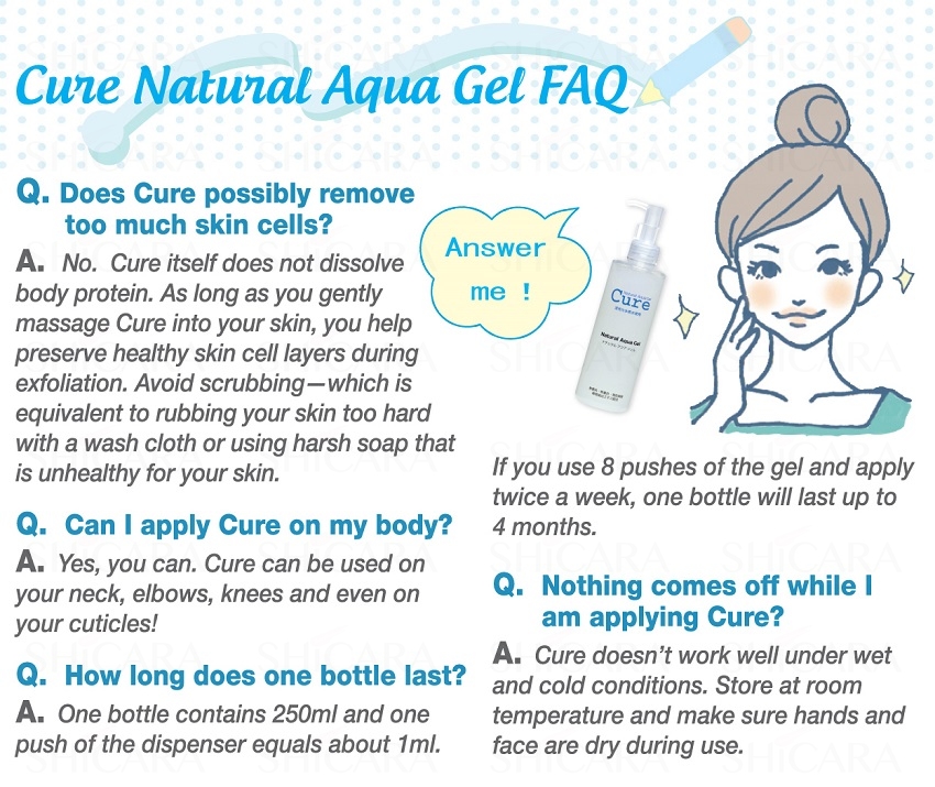 Cure Natural Aqua Gel (250ml)