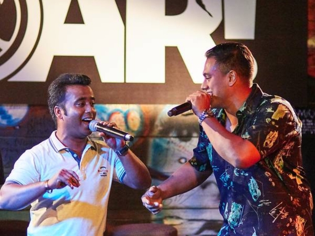 Subhas collaborates with migrant workers on a new National Day song
