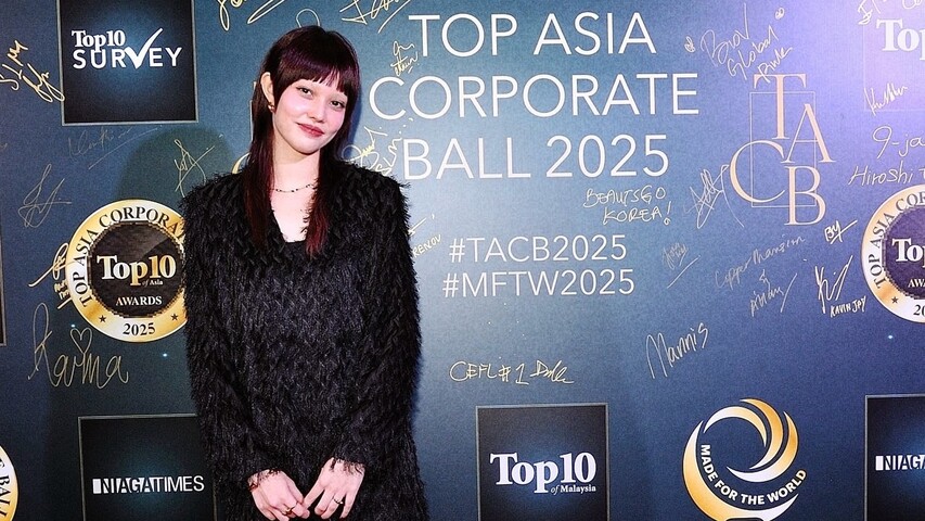 Shye wins Southeast Asia’s Best Emerging Singer award at 'Top Asia Corporate Ball 2025'