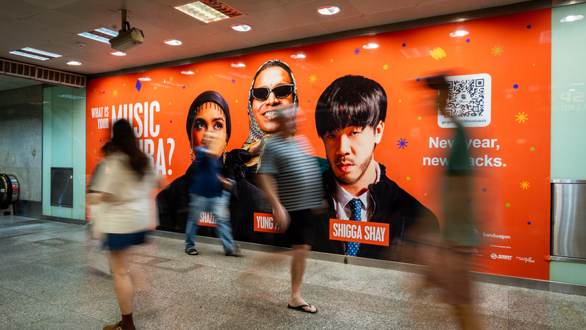 Find your tracks on the tracks: Music Aura rolls out across SMRT stations