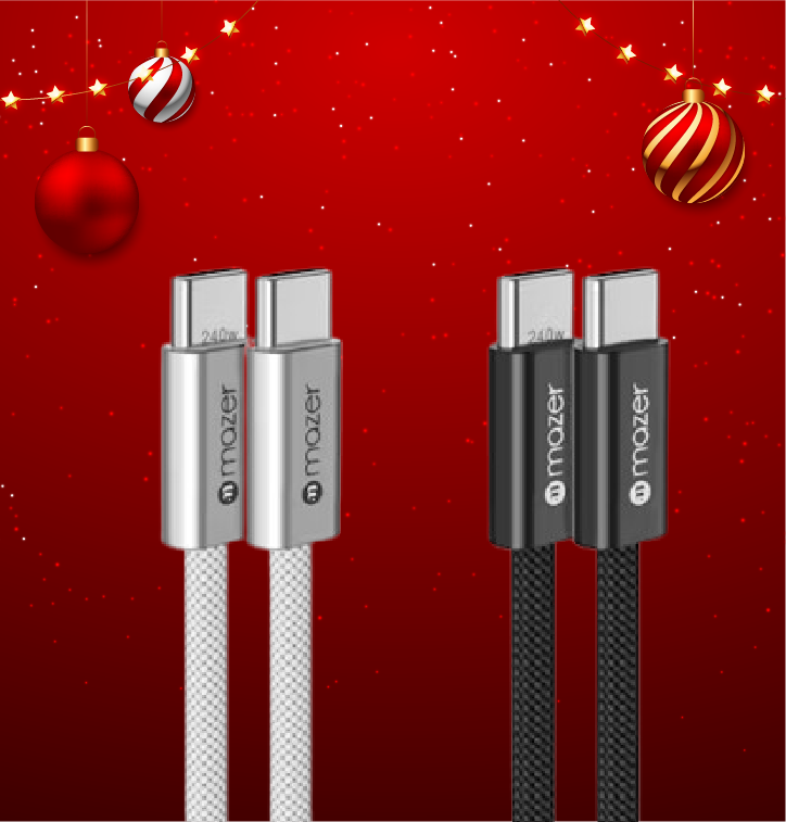 MAZER Cable USBC FLEX2 240W FLEX2COMBO1BW