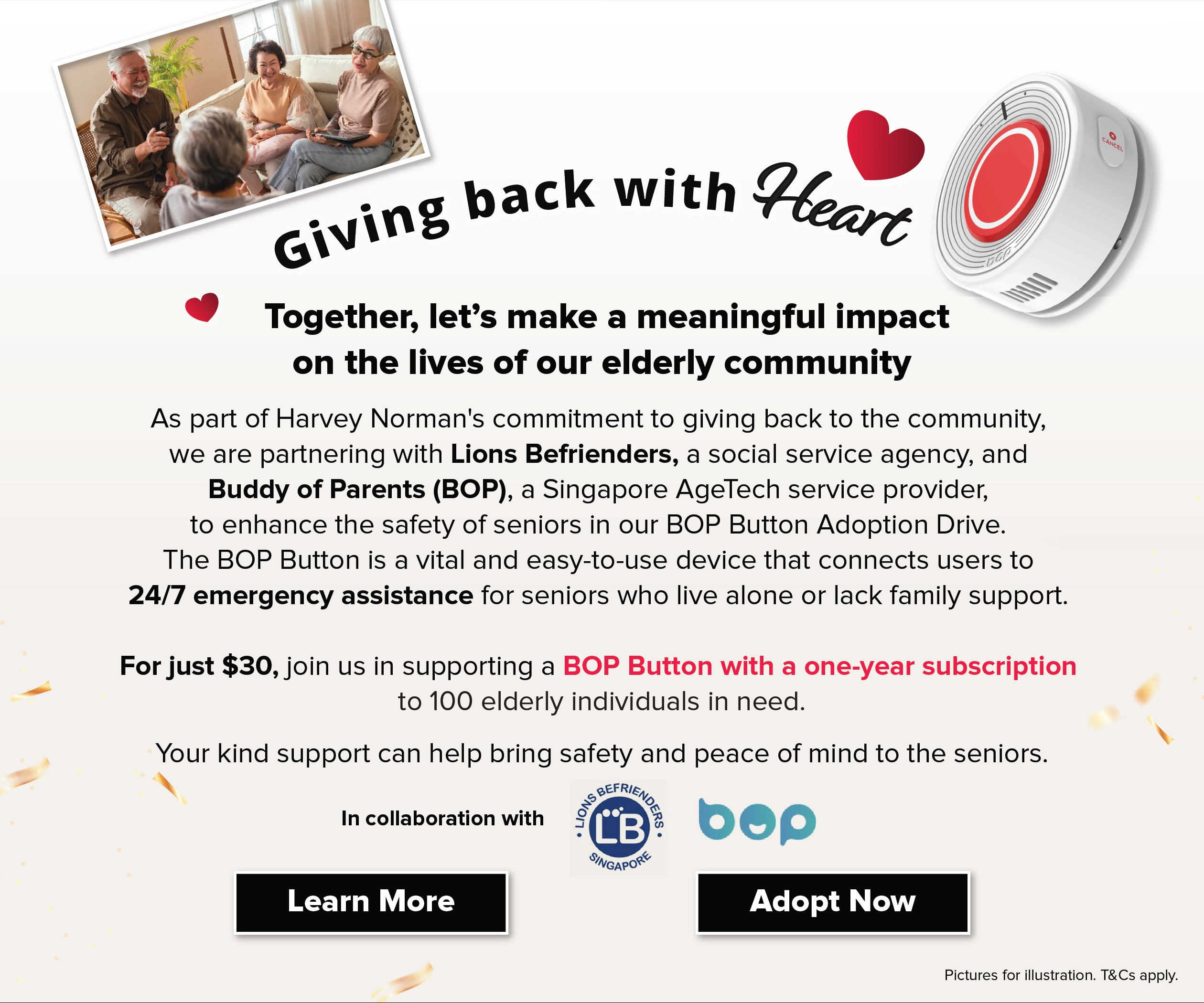Giving Back with Heart - Learn More