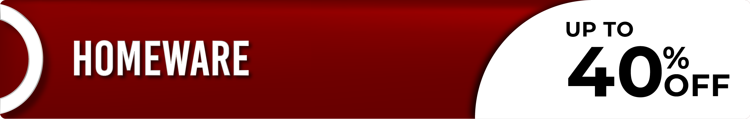 Homeware 5 Days New Year Happy Sale