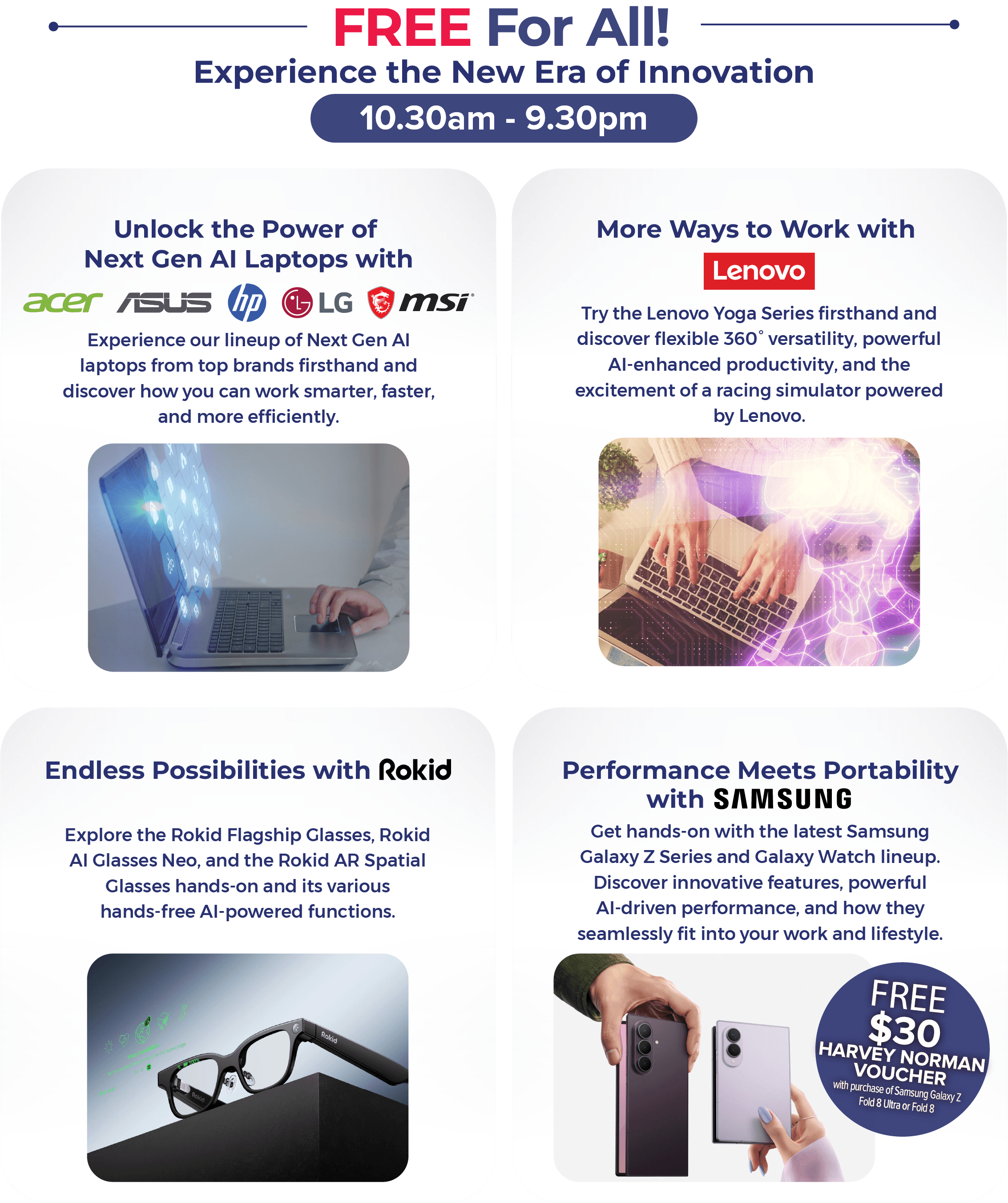 Harvey Norman Ai on the Move Workshop