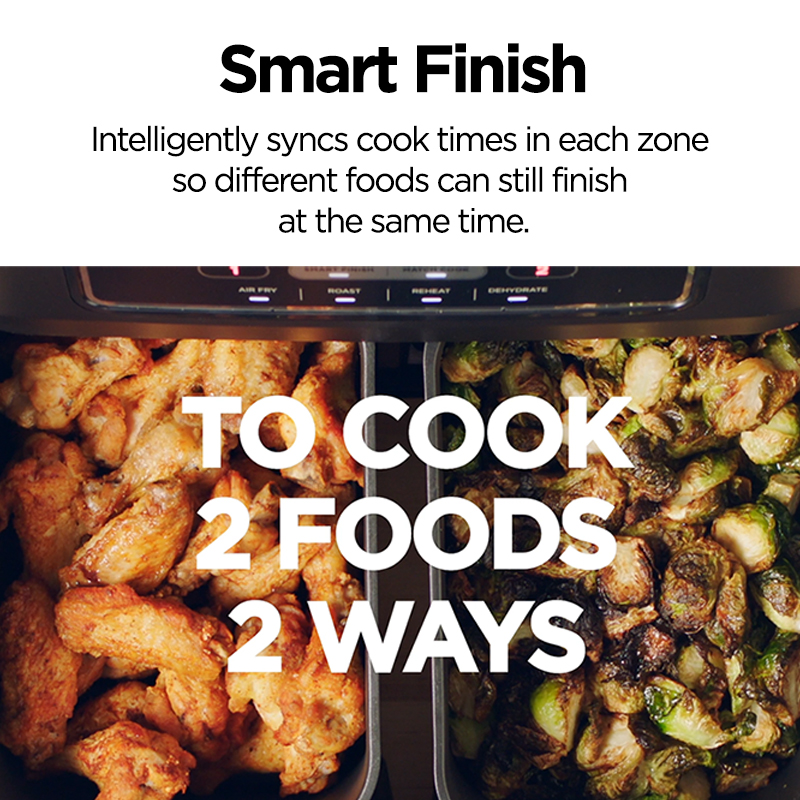 Ninja Foodi Dual Zone Air Fryer (AF300) Harvey Norman Singapore