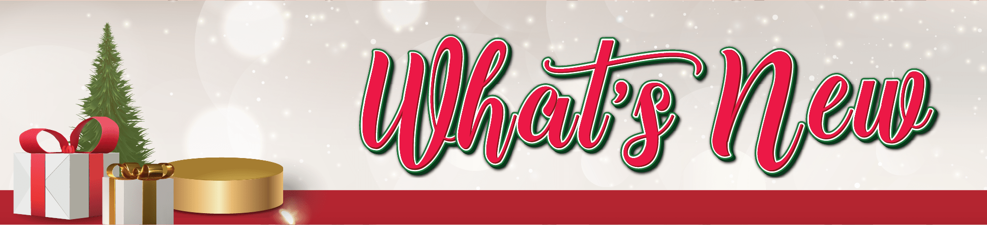 Annual Christmas Sale Whats New