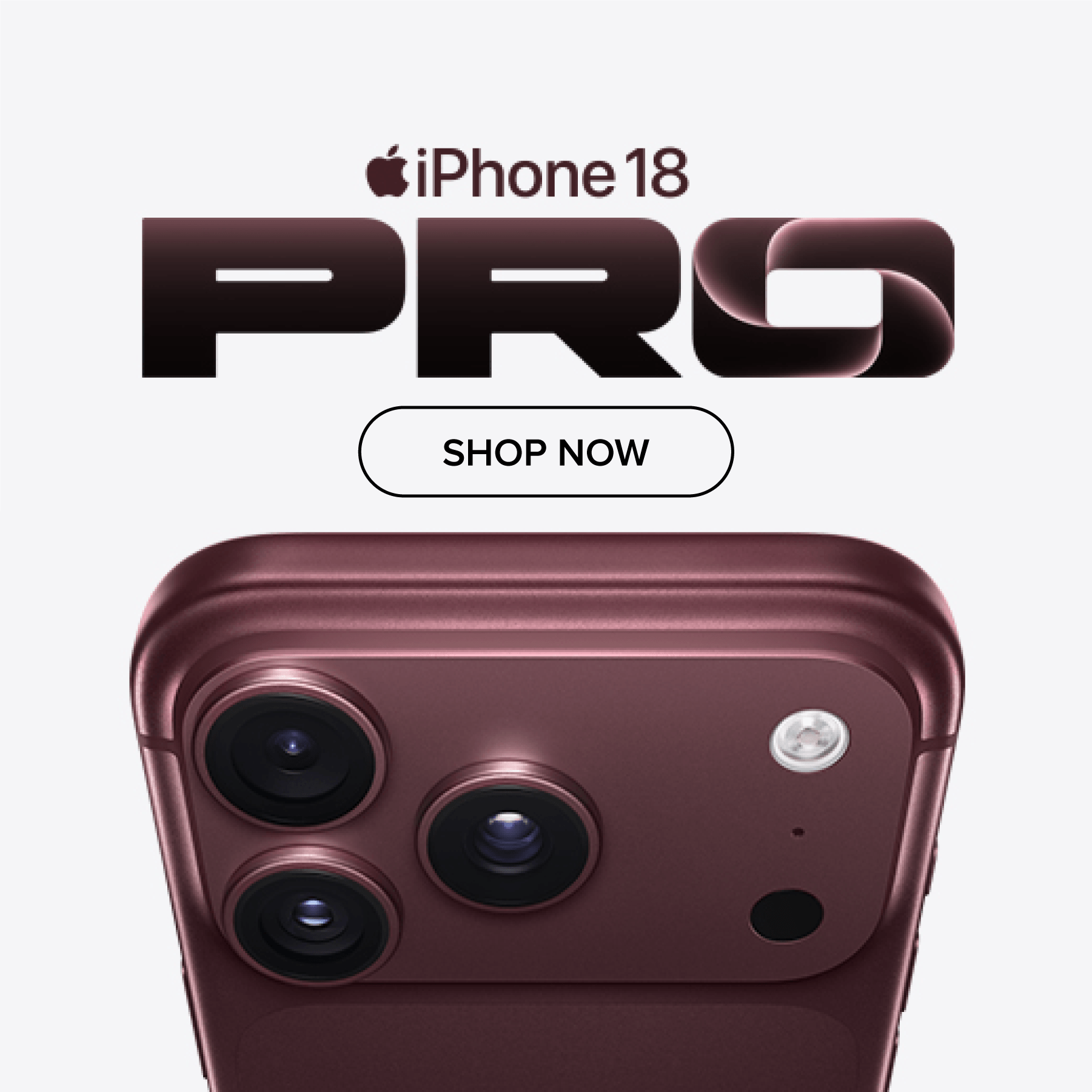 Apple iPhone 18 Pro Strap Promo
