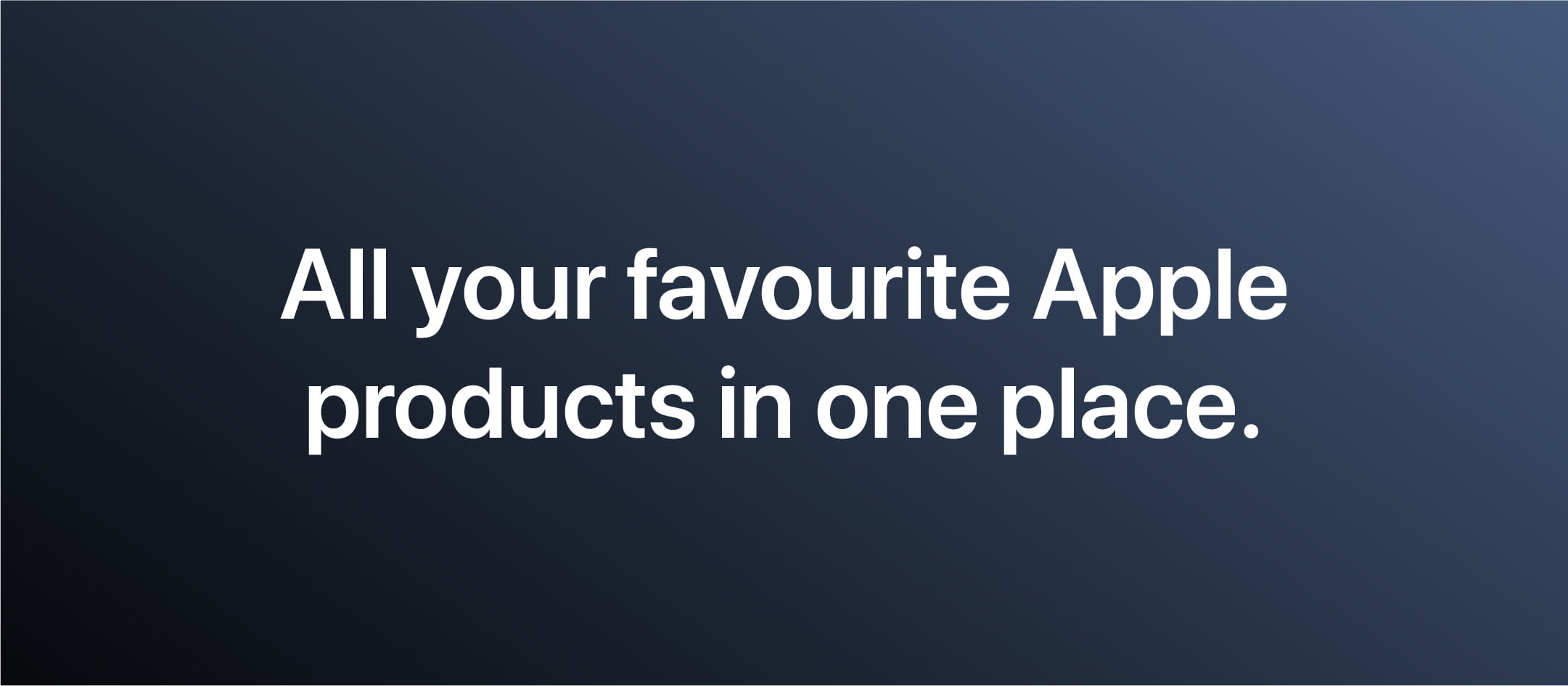 Harvey Norman Apple Brand Page Banner