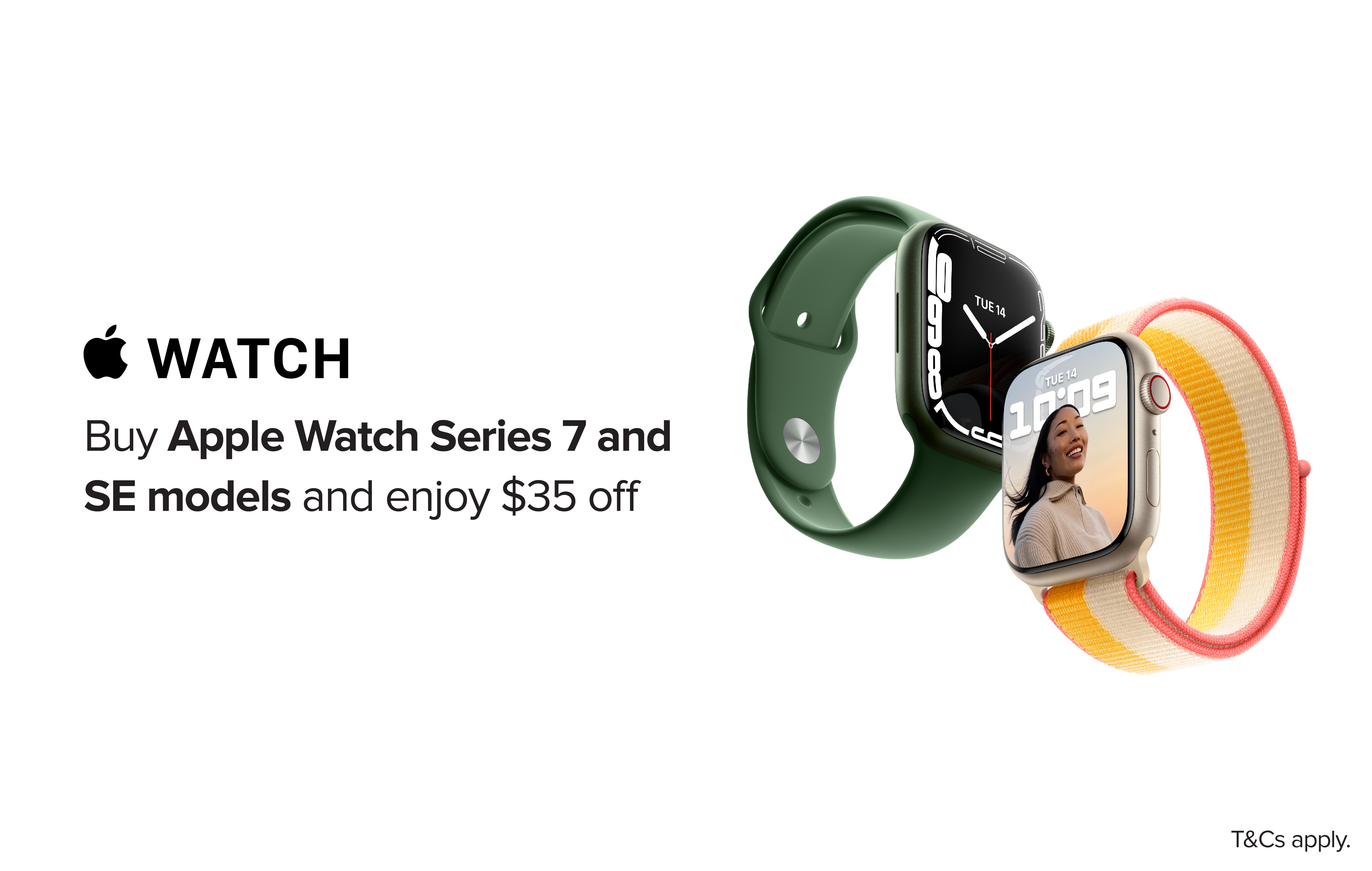 Apple Watch Series 7 and SE Promotion 