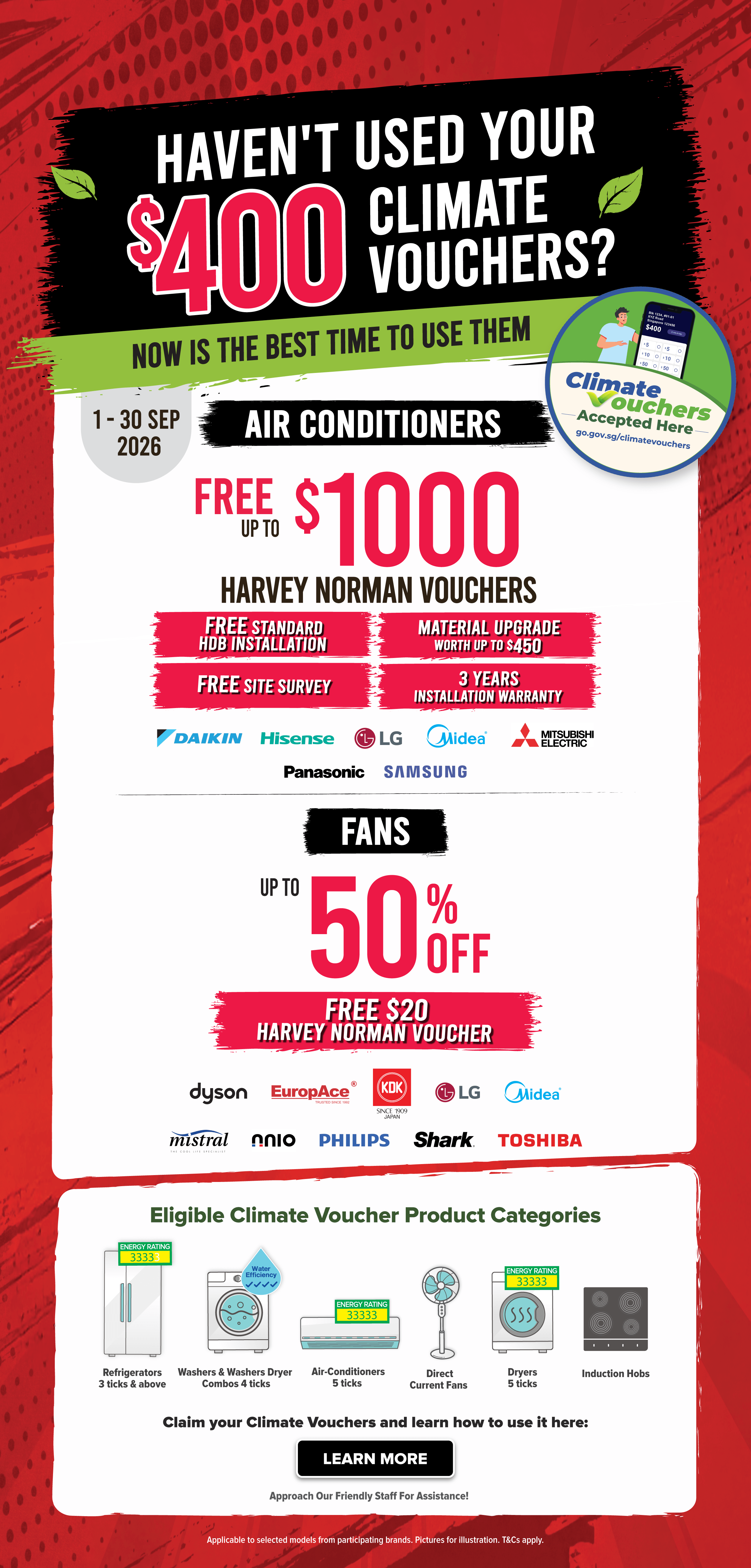 Haven't used your $400 Climate Vouchers?