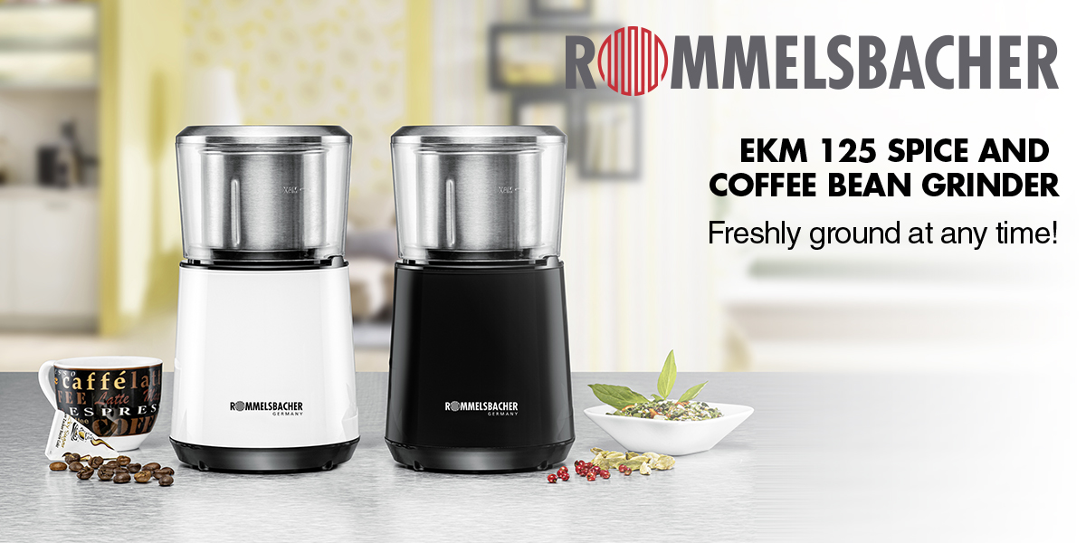 Rommelsbacher EKM 125 Spice and Coffee Bean Grinder BlenderHarvey