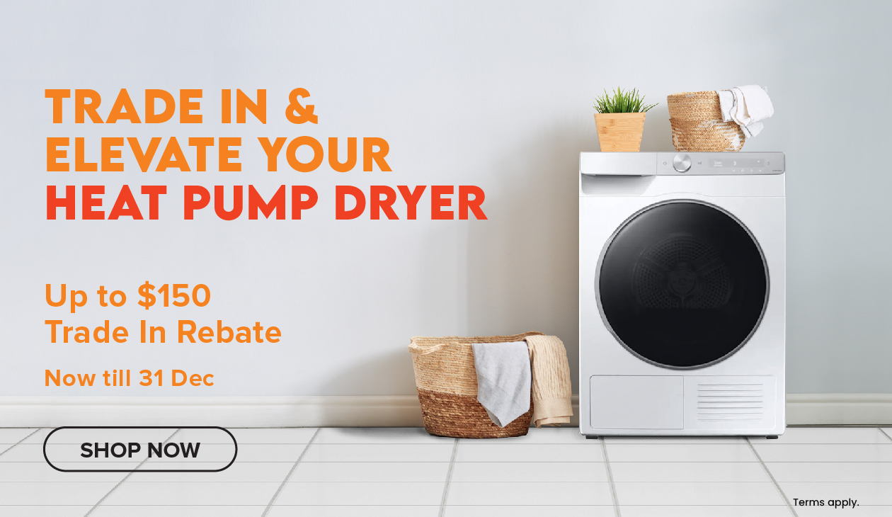 Heat Pump Dryer Trade In Promotion Harvey Norman Singapore