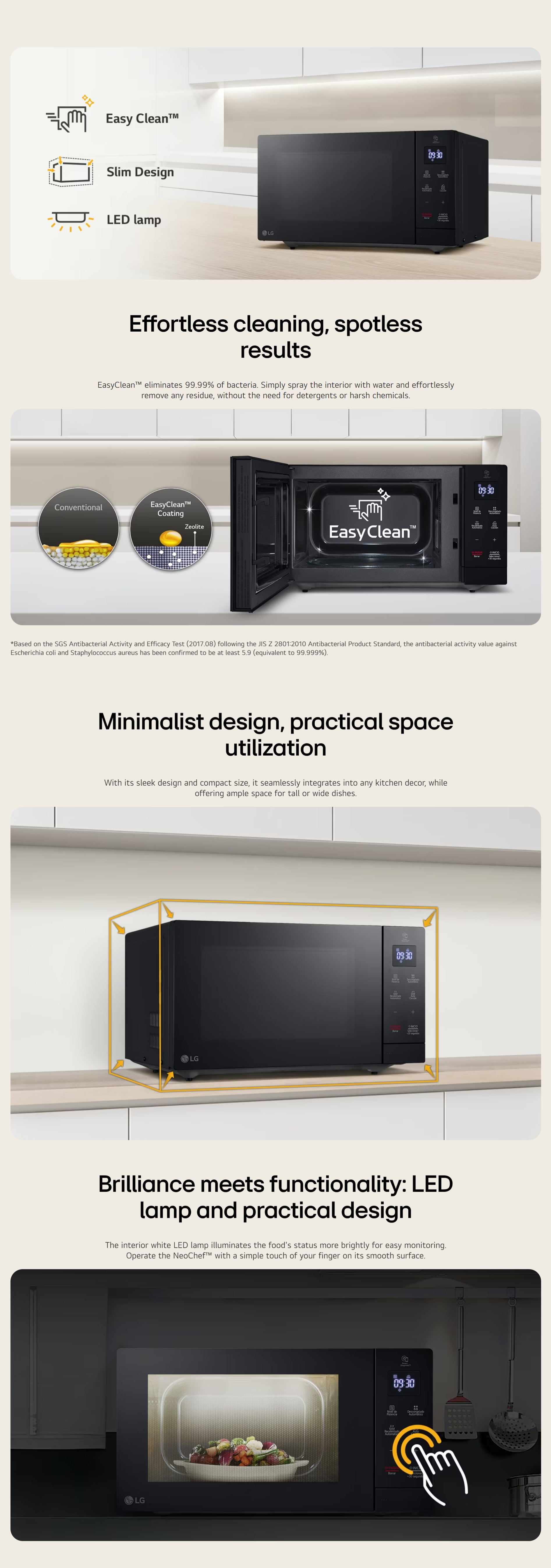 LG MS3032JAS (30L) Microwave Oven Harvey Norman Singapore