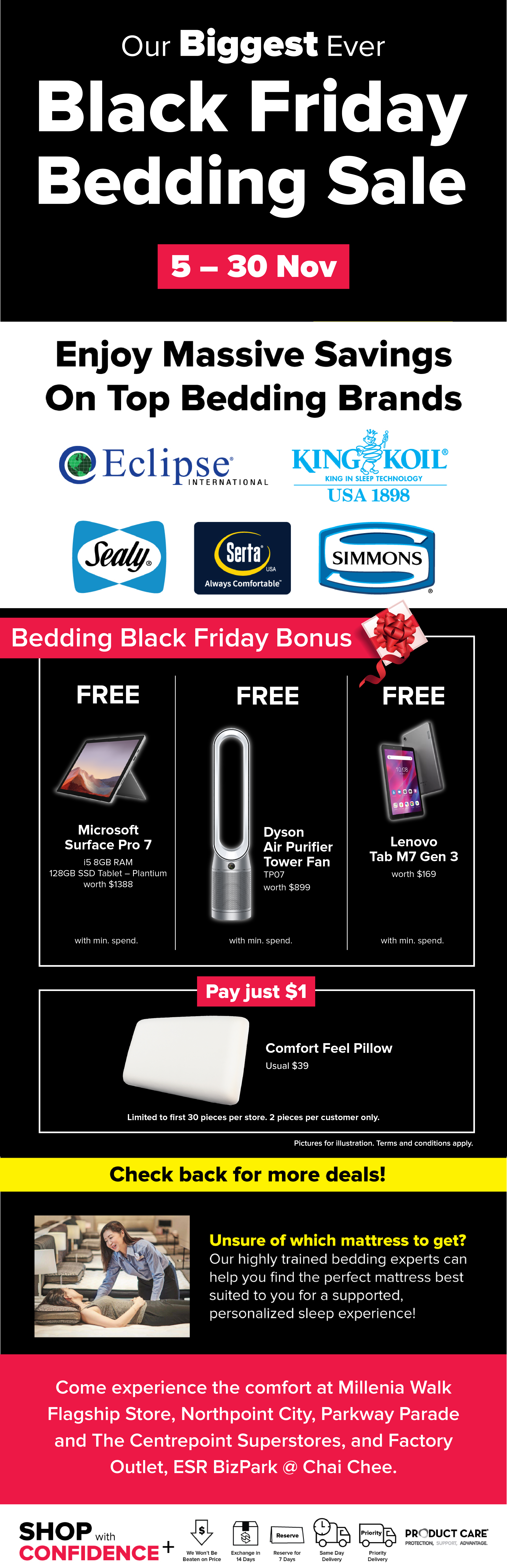 Bedding Black Friday Sale Harvey Norman Singapore
