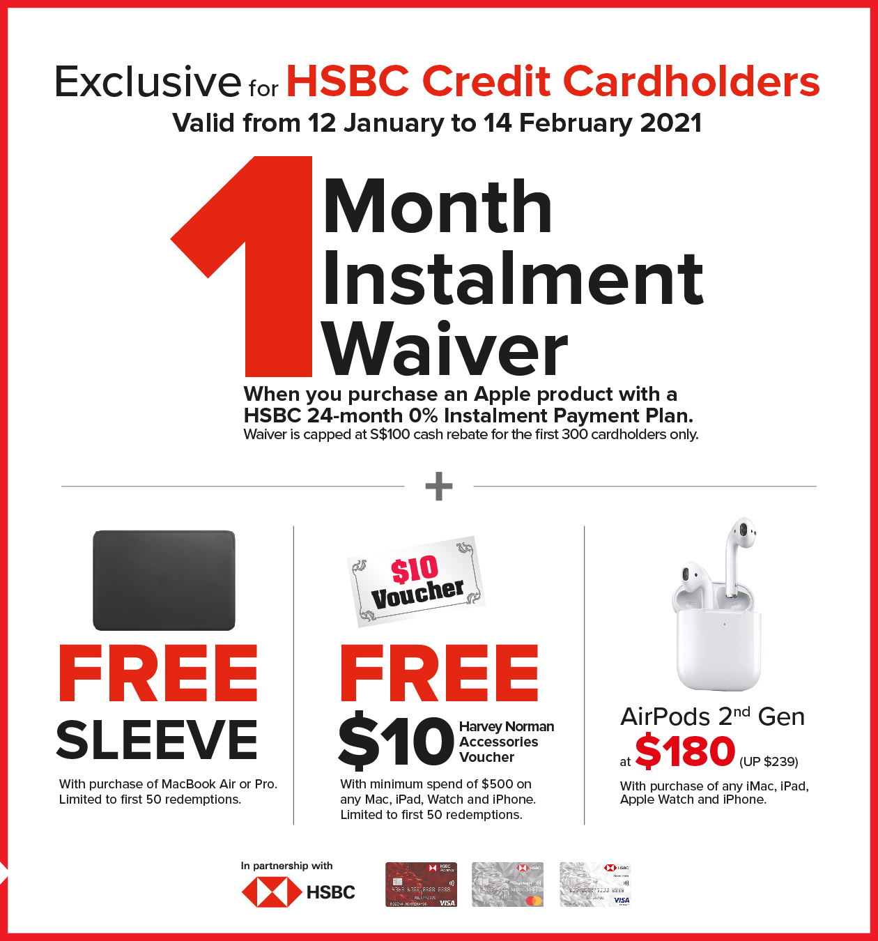 Hsbc X Apple Promotion Harvey Norman Singapore