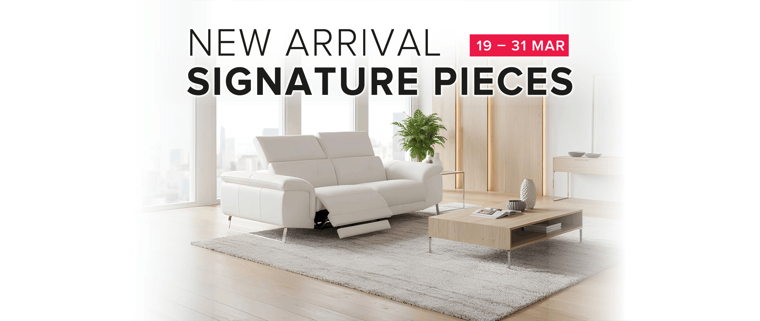 Harvey Norman New Arrival Signature Pieces