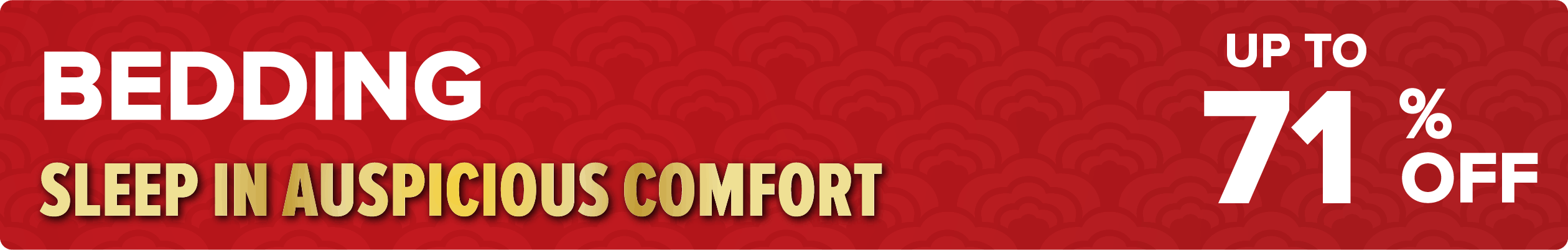 Bedding Massive Savings