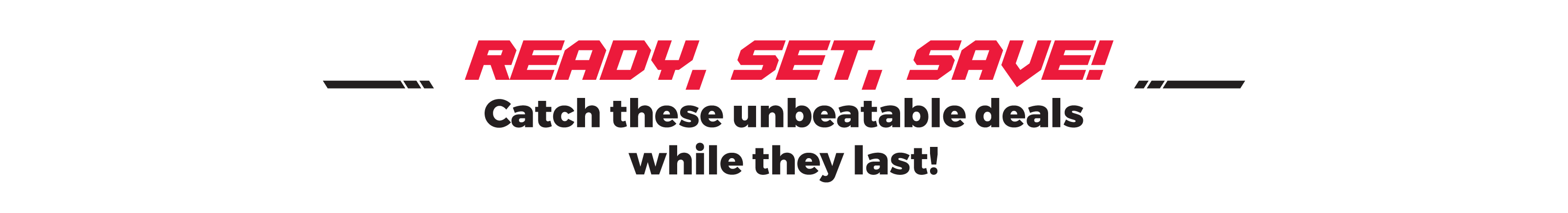 Harvey Norman Racing Fever Sale Hero Deals
