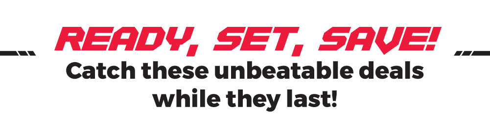 Harvey Norman Racing Fever Sale Hero Deals
