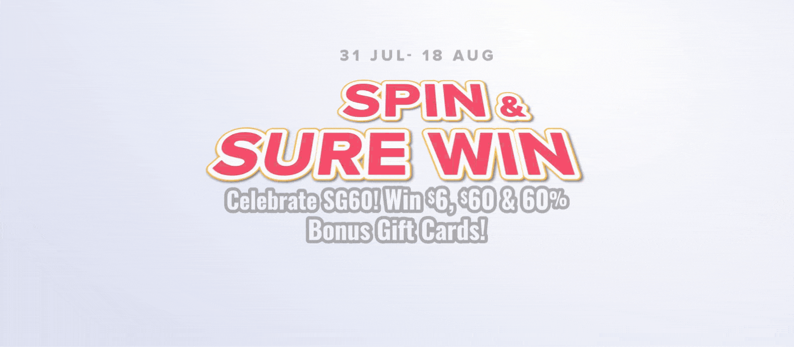 Harvey Norman SG60 Spin & Win