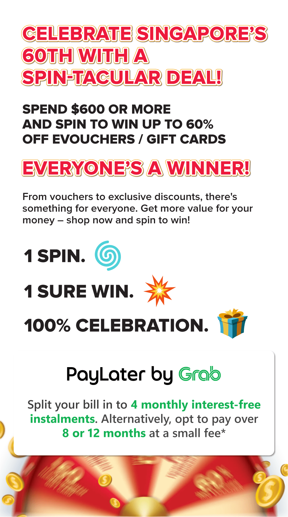 SG60 Spin & Win 2025