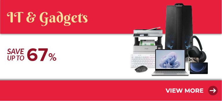 Lunar New Year Bonus Savings Cash Back IT Gadgets 67% off