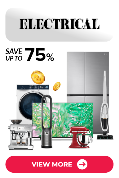 Harvey Raya Sale Electricals 75% off