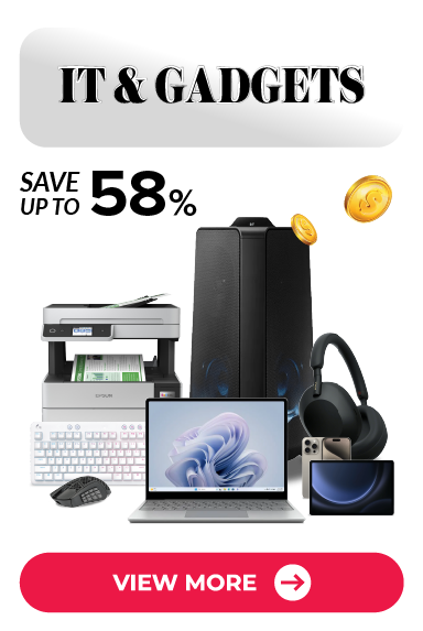 Harvey Raya Sale Cash Back IT Gadgets 58% off