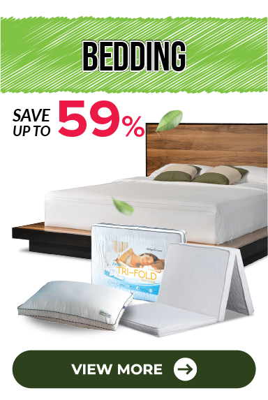 Go Green Save Big Promotion Bedding 59% off