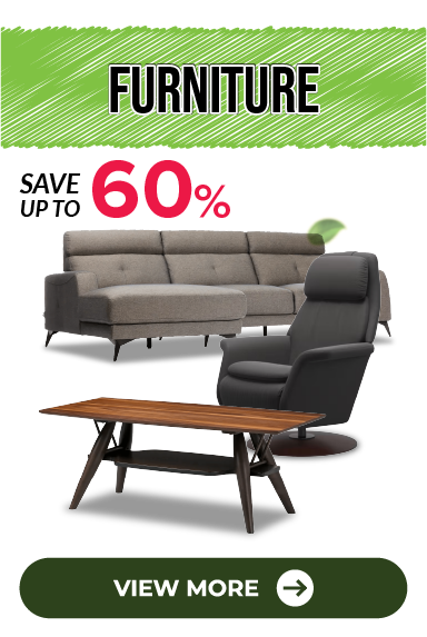 Go Green Save Big Promotion Furniture 60% off