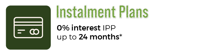 Go Green Save Big Promotion Instalment Payment Plans