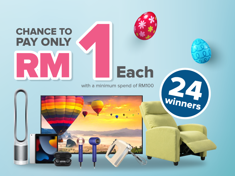 3Day Lucky Easter Egg Sale Harvey Norman Malaysia