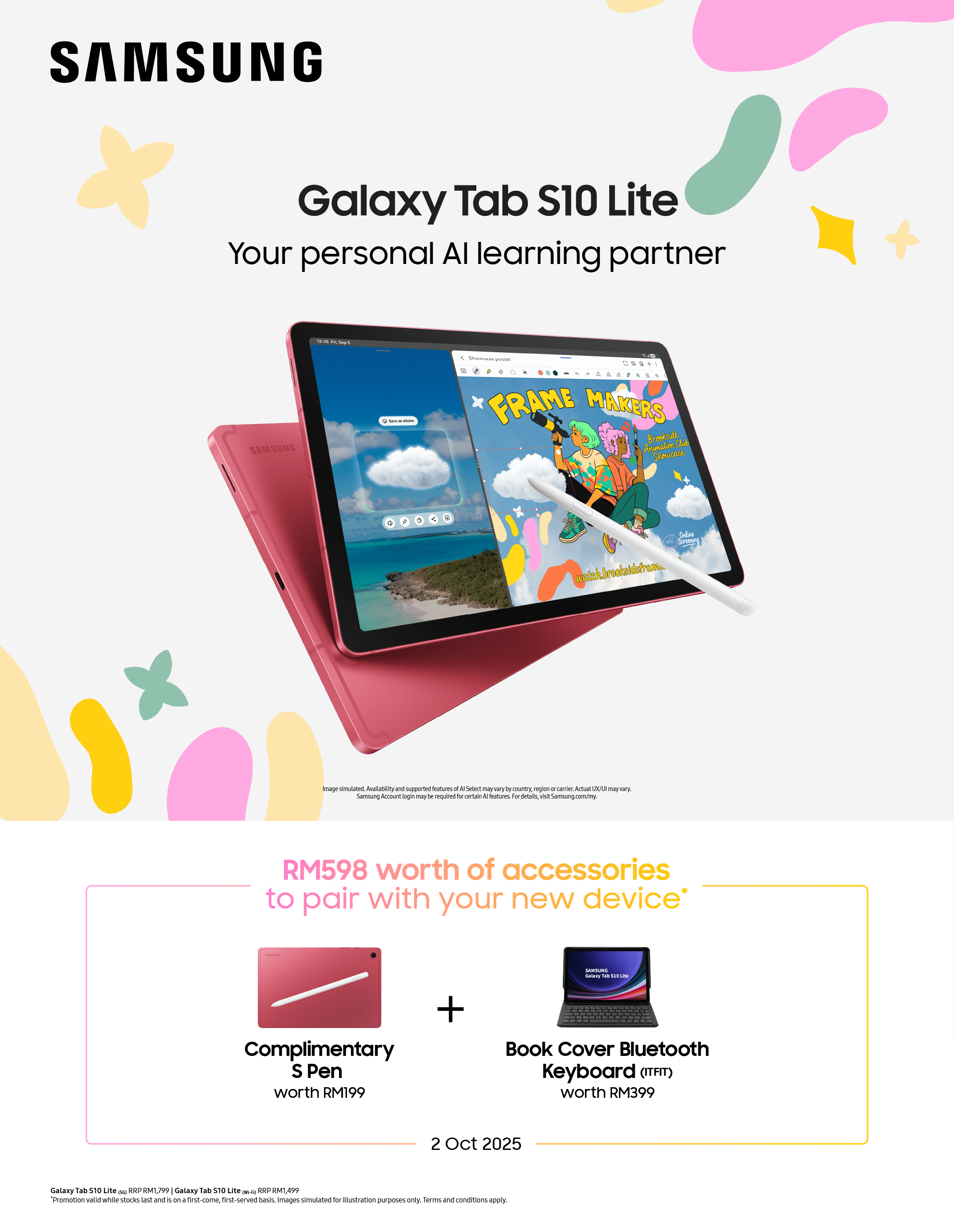 Samsung Galaxy Tab S10 Lite Launch