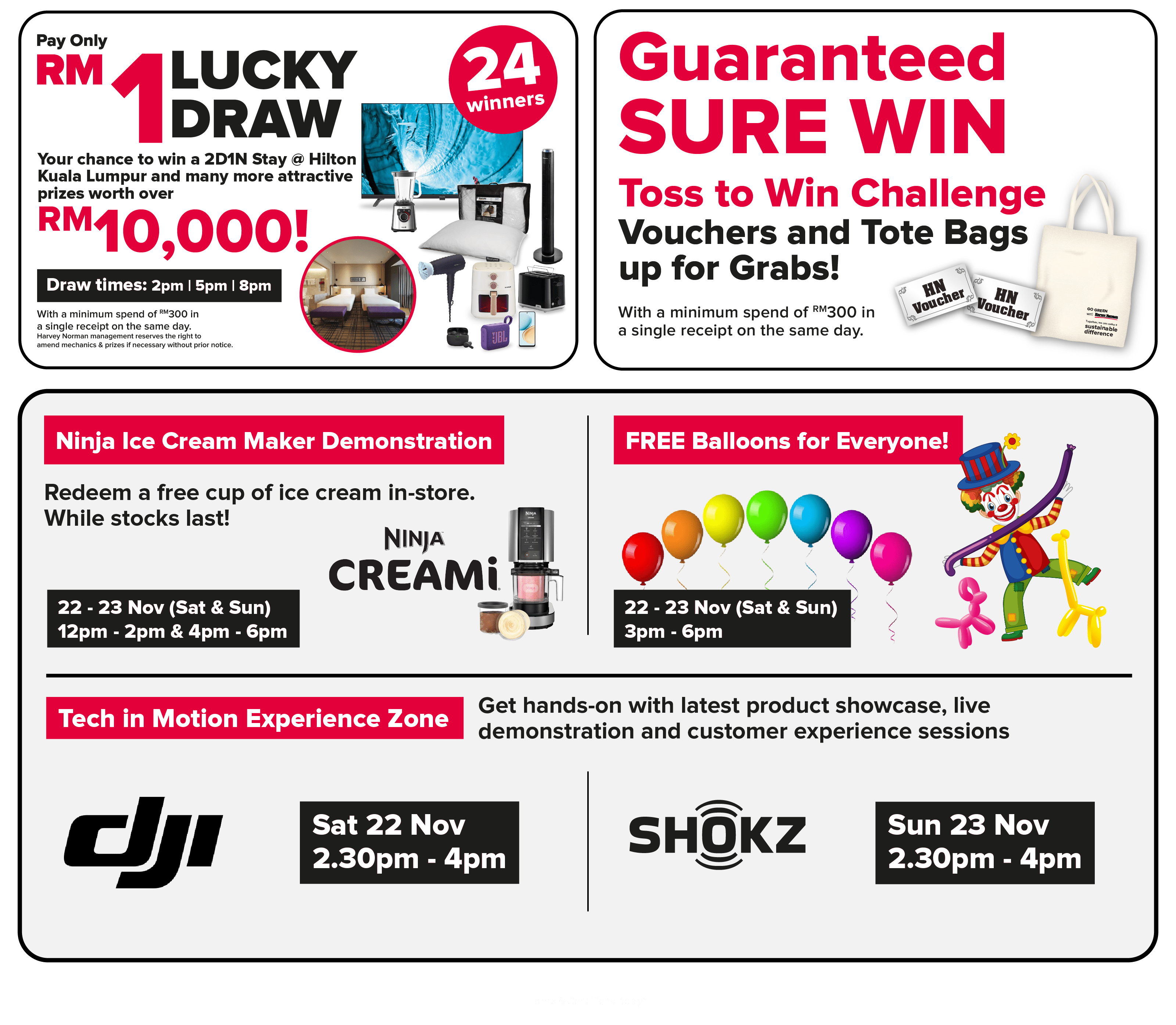 Harvey Norman Black Friday Weekend Sale Mid Valley Mall