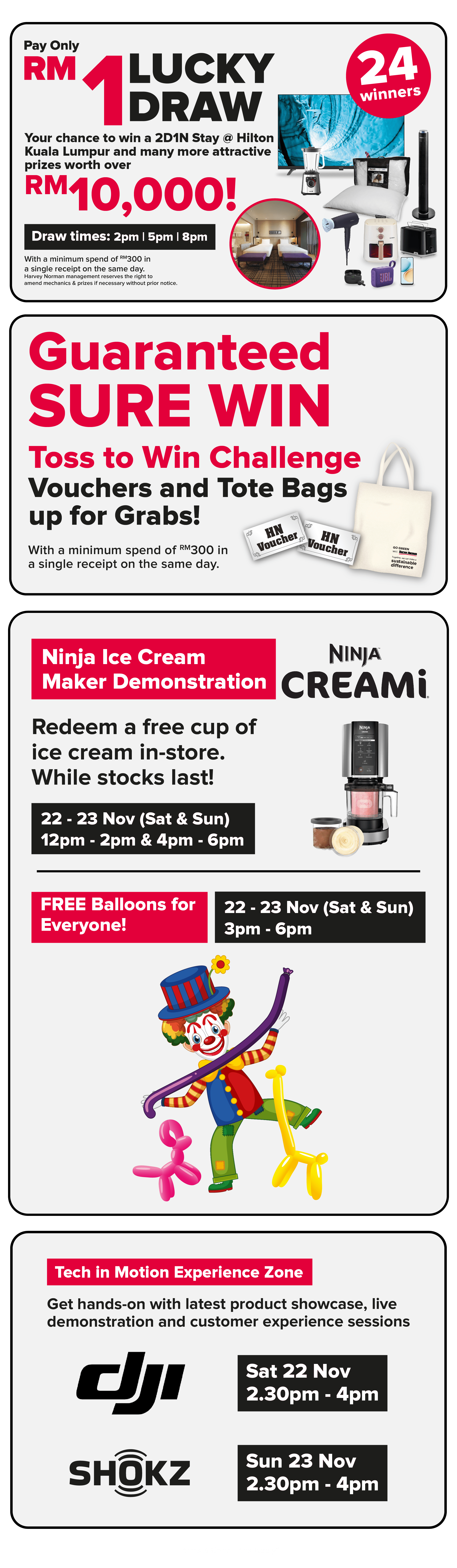 Harvey Norman Black Friday Weekend Sale Mid Valley Mall