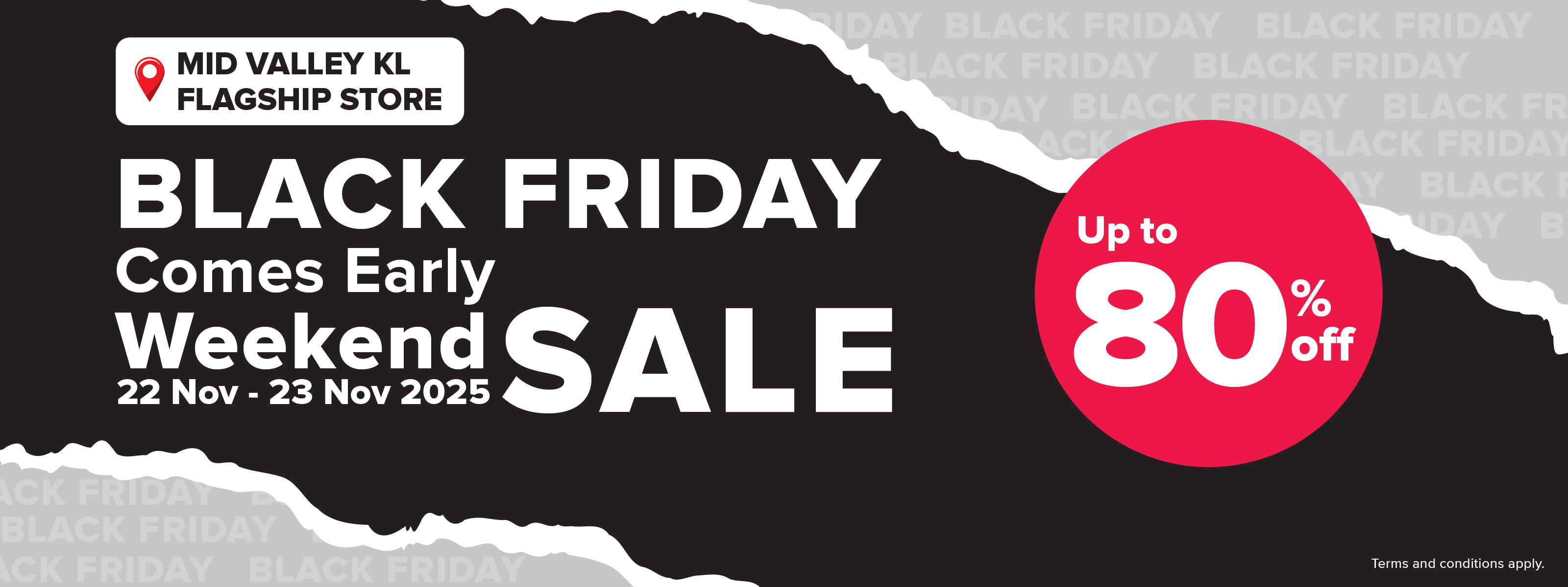 Harvey Norman Black Friday Weekend Sale Mid Valley Mall