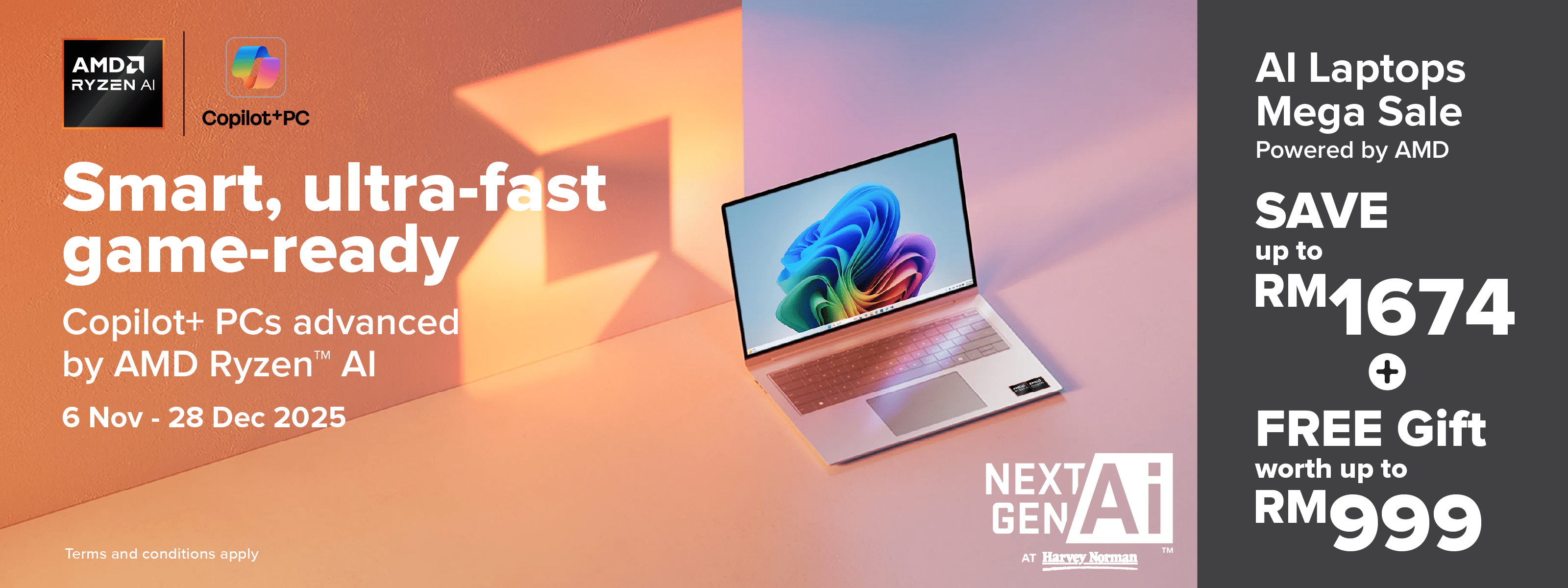 AI Laptops Mega Sale Powered By AMD