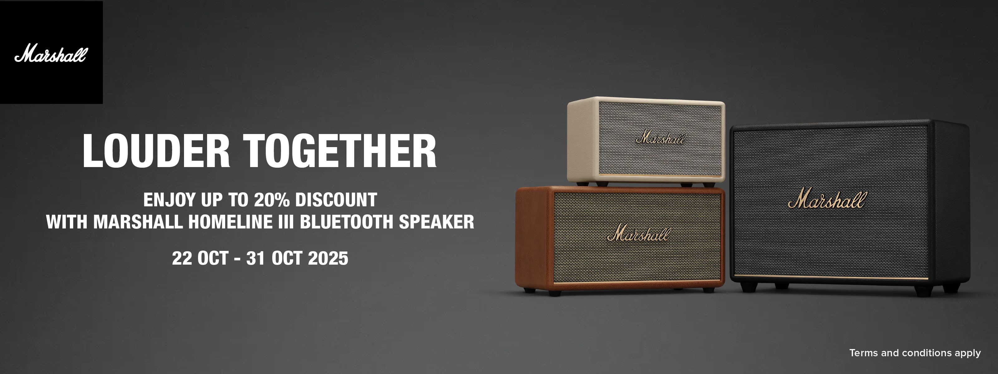 Marshall Louder Together