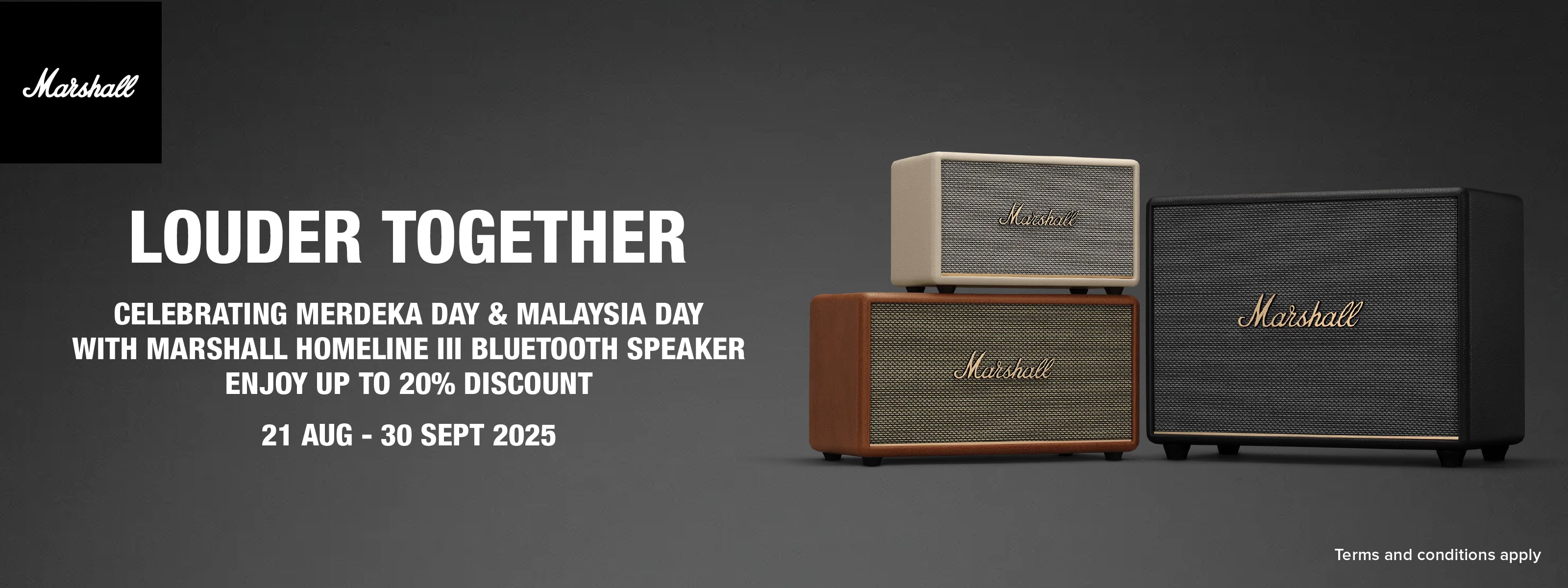 Marshall Louder Together